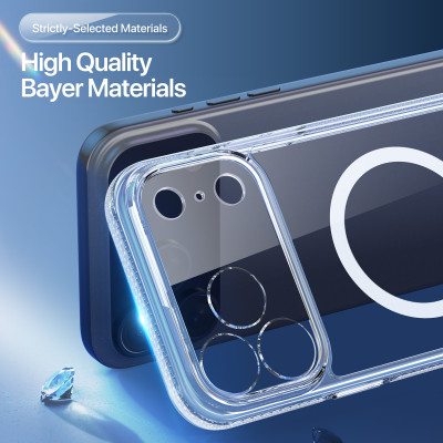 Ốp Lưng Trong Suốt Sạc Từ Tính Chống Ố Vàng Cho iPhone 17 Pro Max/ 17 Pro/ 17 Air/ iphone 17 DUX DUCIS Clin Mag Clear_ Hàng chính hãng