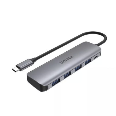 CÁP TYPE-C -> 4 USB 3.0 + MICRO USB 10W UNITEK H1107A HÀNG CHÍNH HÃNG 