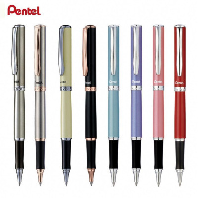 Bút ký cao cấp Pentel K611 ngòi 0.7mm mực xanh thiết kế sang trọng bền đẹp