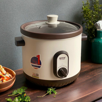 Nồi Nấu Chậm Đa Năng, Nồi Tiềm Hầm Chưng Yến Kho Thịt Cá Hầm Xương Nấu Chè Bennix 3L BN-68KC- Hàng Chính Hãng