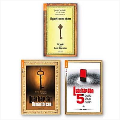 Combo 3 Cuốn Luật Hấp Dẫn: Người Nam Châm – Bí Mật Tối Cao – 5 Bước Thực Hành