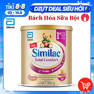 Sữa bột Similac Total Comfort 1+ (cho trẻ 1-2 tuổi) - dành cho bé rối loạn tiêu hóa, táo bón, trào ngược [Mẫu mới]