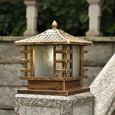 Đèn trụ cổng TERI kiểu dáng sang trọng trang trí ngoại thất.