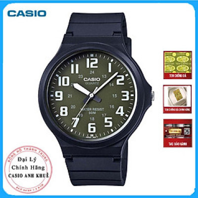 Đồng hồ nam dây nhựa Casio MW-240-3BVDF
