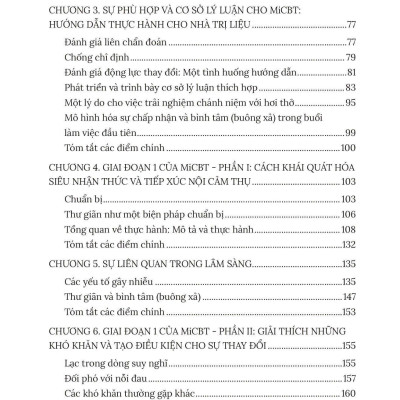 Sách - Trị Liệu Nhận Thức Hành Vi Tích Hợp Chánh Niệm - Nguyên Tắc Và Thực Hành