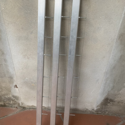 Thước Dây Cán Vữa Dài 1m ,được làm bằng nhôm việt pháp chuẩn - Hai đầu căng dây bằng nhôm đúc khối - Tặng thêm dây đàn