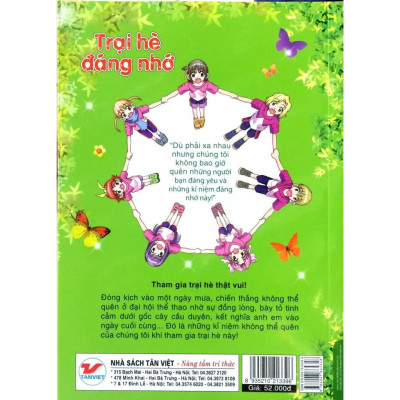 Sách - Candy Book - Trại Hè Đáng Nhớ - Tân Việt Books