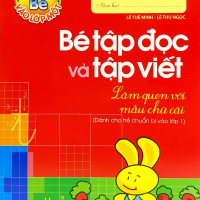Bé vào lớp một ( Bộ túi 8 cuốn) - Tái Bản