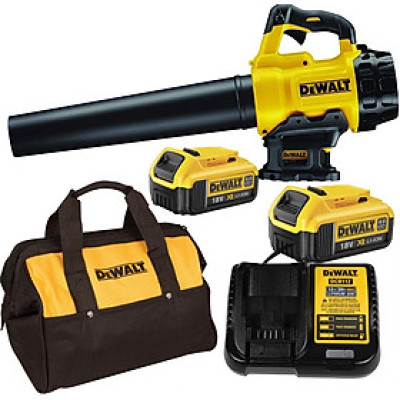 MÁY THỔI LÁ PIN CẦM TAY 18V(145 KM / H) DEWALT DCM562M2- HÀNG CHÍNH HÃNG