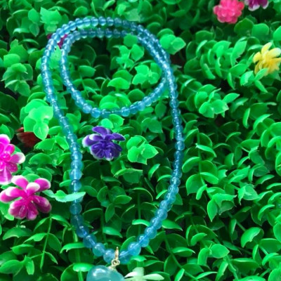 SỢI DÂY CHUYỀN ĐẸP XUẤT SẮC ĐÁ AQUA VIP MẶT TRÁI TIM  DÂY CHUYỀN ĐEO ĐẸP SANG - NHẸ NHÀNG - TỊNH TÂM  ĐẸP LẮM LUÔN NHE CHỊ EM ƠI  MÀU XANH AQUA NHẸ NHÀNG ĐẸP 100% ĐÁ THIÊN NHIÊN