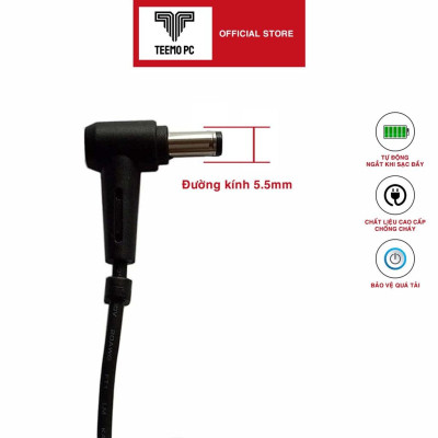 Sạc Tương Thích Cho Laptop Asus F450 F450C F450Ca F511 F551C F551Ca F511Ma - Hàng Nhập Khẩu New Seal TEEMO PC TEAC318