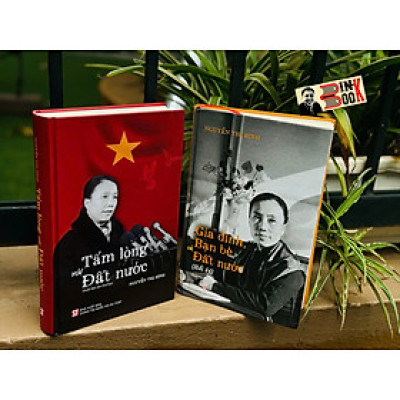 (Combo 2 cuốn, bìa cứng) TẤM LÒNG VỚI ĐẤT NƯỚC & HỒI KÝ GIA ĐÌNH – BẠN BÈ – ĐẤT NƯỚC – Nguyễn Thị Bình - NXB CTQGST