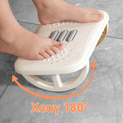 Ghế Gác Chân Công Thái Học Ghế Kê Chân Ghế Gác Chân Văn Phòng MÀU ĐEN