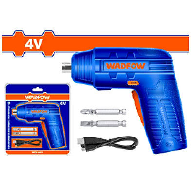 MÁY SIẾT VÍT DÙNG PIN 4V WCV4401 WADFOW - HÀNG CHÍNH HÃNG