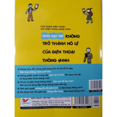Sách - Nuôi Dạy Trẻ Không Trở Thành Nô Lệ Của Điện Thoại Thông Minh - Tân Việt Books