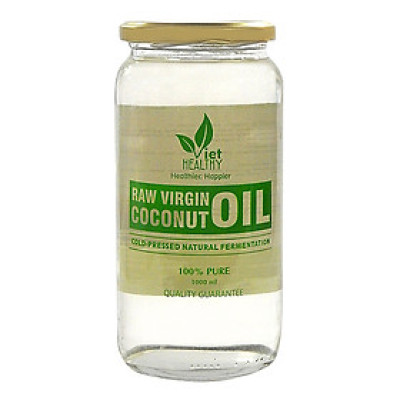 Dầu Dừa Lên Men Tách Lạnh Tinh Khiết VietHealthy 1000ml