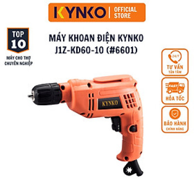 Máy khoan điện cầm tay chính hãng Kynko đầu 10mm J1Z- KD60 -10 siêu nhẹ giá tốt