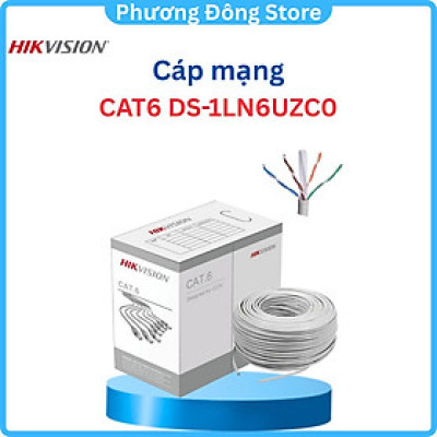 Cáp mạng CAT6 HIKVISION DS-1LN6UZC0 - Hàng chính hãng