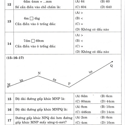 500 BÀI TOÁN TRẮC NGHIỆM LỚP 3 (DÙNG CHUNG CHO CÁC BỘ SGK HIỆN HÀNH) - HA