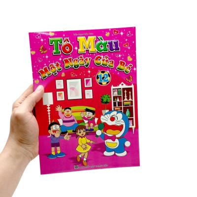 Sách - Tô Màu - Một Ngày Của Bé - Tập 12 (Tái Bản)