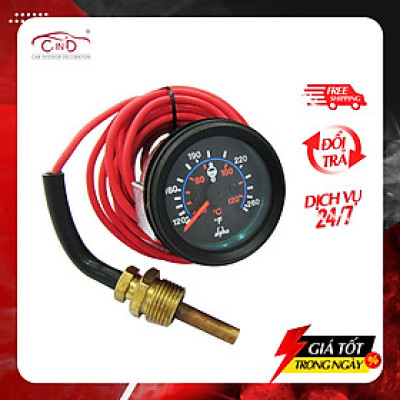 Đồng Hồ Đo Nhiệt Độ Nước Làm Mát CIND Alpha 300108 Dây 4m