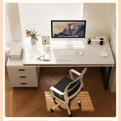 Bàn làm việc kèm tủ hồ sơ đa năng chất liệu gỗ MDF phủ melamine thương hiệu IGA - GM196