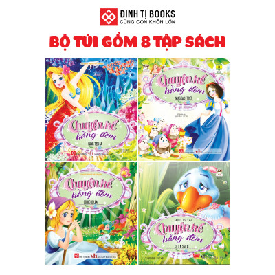 Sách - Bộ túi: Chuyện kể hằng đêm (8 tập) Đinh Tị Books