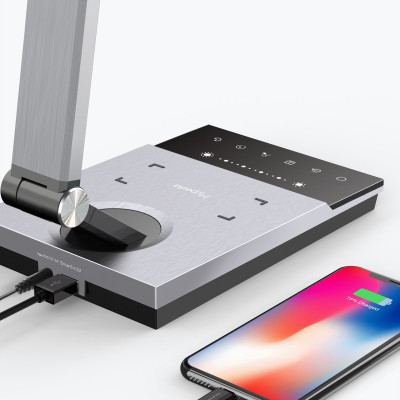 Đèn bàn tích hợp sạc không dây LED Taotronics TT-DL050 hàng chính hãng