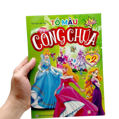 Sách - Tô Màu Công Chúa - Tập 2