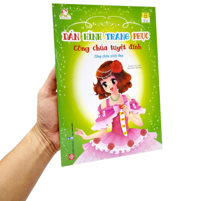 Dán Hình Trang Phục Công Chúa Tuyệt Đỉnh - Công Chúa Xinh Đẹp