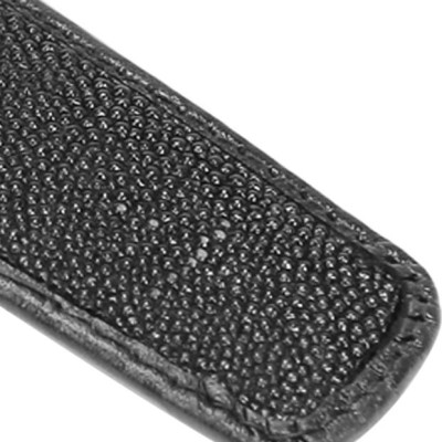 Thắt Lưng Nam Da Cá Đuối Huy Hoàng HT4501 - Đen