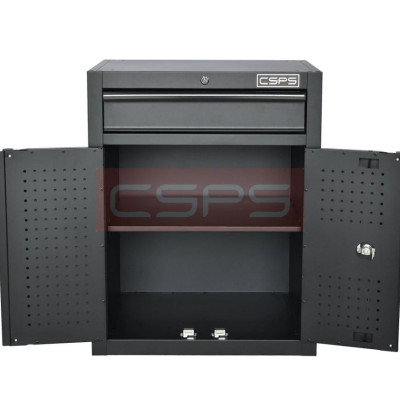 Tủ dụng cụ CSPS 61cm - 01 hộc kéo màu đen có chân tủ