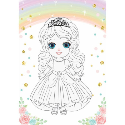 Sách - Tô Màu Princess - Công Chúa Kiêu Sa - Việt Thư