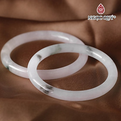 Vòng cẩm thạch cọng tròn mệnh hỏa, mộc - Ngọc Quý Gemstones