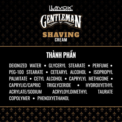 Kem Cạo Râu Lavox Gentleman