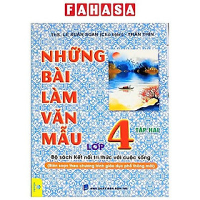 Sách - Những Bài Làm Văn Mẫu 4 - Tập 2 (Kết Nối)