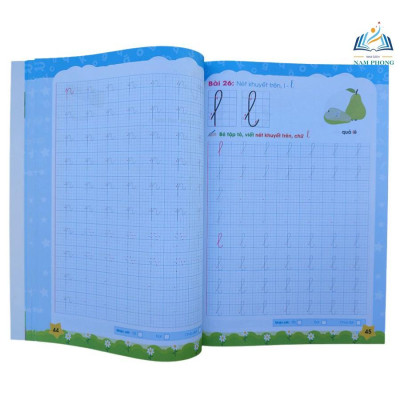 Bé Khởi Đầu Tập Viết - Tập Tô, Viết Nét Cơ Bản, Chữ Cái, Chữ Ghép, Chữ Số - Tâm Thế Và Hành Trang Vào Lớp 1