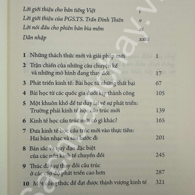 Cuộc Truy Cầu Sự Thịnh Vượng - Làm Sao Để Các Nền Kinh Tế Đang Phát Triển Cất Cánh (Tác giả: Justin Yifu Lin)