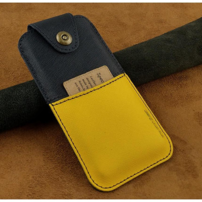 Bao da rút cho Samsung Z Fold2/ Z Fold3/ Z Fold4...quai cài da bò thật Style