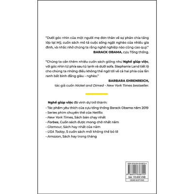 Sách - Nghề Giúp Việc - Công Việc Nặng Nhọc, Đồng Lương Ít Ỏi Và Ý Chí Sống Còn Của Người Mẹ - NXB Phụ Nữ