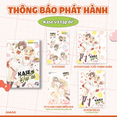 [Manga] Kase Và Tạp Dề - Amakbooks
