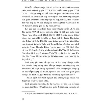 Chiến thắng Vàm Nao -Cổ Hũ (1834) - 190 năm nhìn lại 