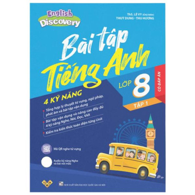 Sách - English Discovery - Bài Tập Tiếng Anh 8 - Tập 1 (Có Đáp Án)