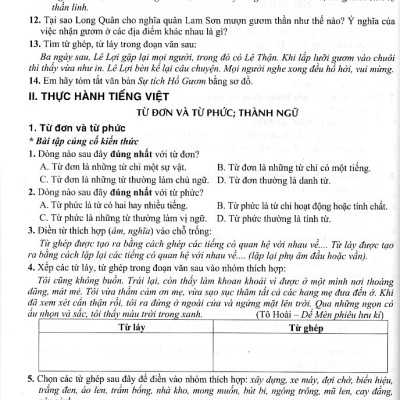 Phát triển kĩ năng đọc - hiểu và viết văn bản theo thể loại ngữ văn 6 (Chân trời sáng tạo)