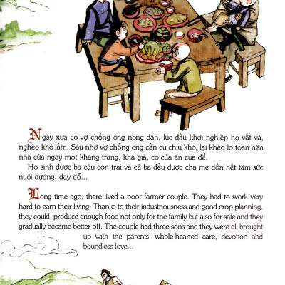 Tranh Truyện Dân Gian Việt Nam - Cha Mẹ Nuôi Con Bằng Trời Bằng Bể (Tái Bản 2024)