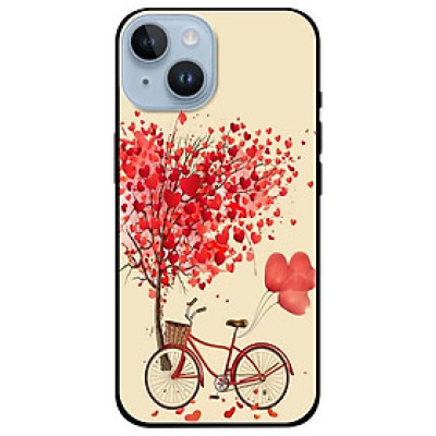Ốp lưng dành cho Iphone 14 - Iphone 14 Plus - Iphone 14 Pro - Iphone 14 Pro Max - Xe Đạp Tình Yêu