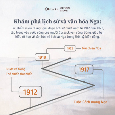 Sách - Boxset Sông đông êm đềm (2 tập) - Tiểu Thuyết Kinh Điển- 2H Books