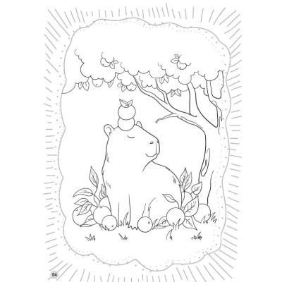 Sách - Bé Tô Màu Capybara - Bộ Trưởng Bộ Ngoại Giao - Người Bạn Thân Thiện