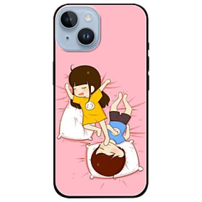 Ốp lưng dành cho Iphone 14 - Iphone 14 Plus - Iphone 14 Pro - Iphone 14 Pro Max - Couple Ngủ
