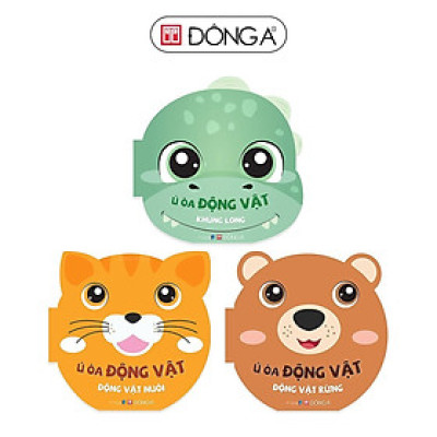 Sách - Combo 3 Cuốn Ú Òa Động Vật - Đông A